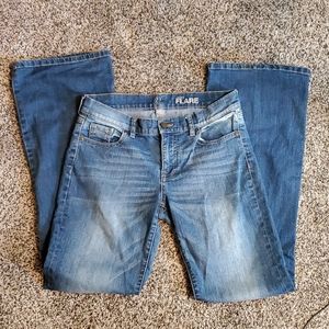 NY&C low rise  flare jeans size 4